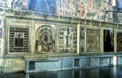 Южный иконостас Успенского собора