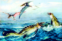 Морские ящеры и птерозавры